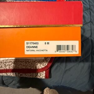 Kate Spade Natural Vacchetta Wedges